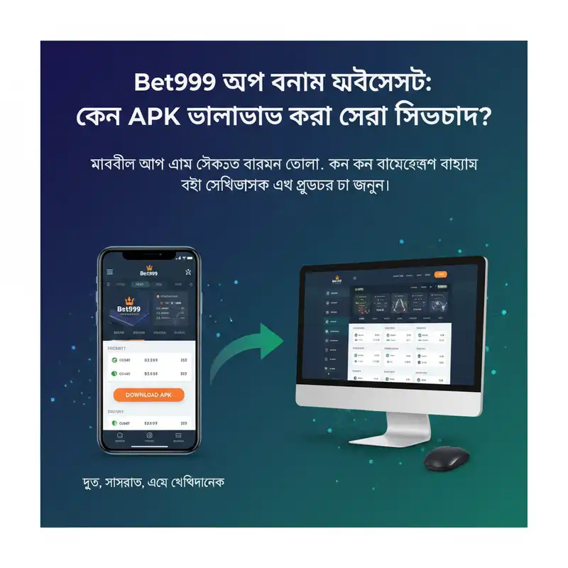 Bet999 অ্যাপ বনাম ওয়েবসাইট তুলনা
